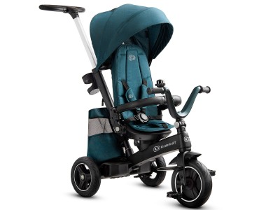Kinderkraft Easytwist Tricycle - Midnight Green | Baby Snooze