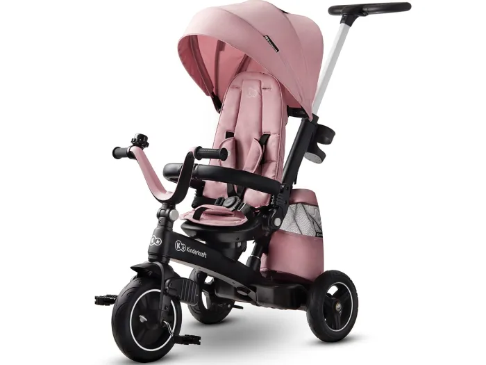 Kinderkraft Easytwist Tricycle - Mauvelous Pink