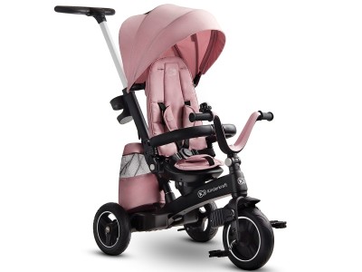 Kinderkraft Easytwist Tricycle - Mauvelous Pink | Baby Snooze