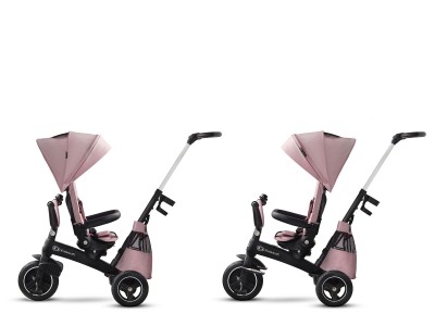 Kinderkraft Easytwist Tricycle - Mauvelous Pink | Baby Snooze