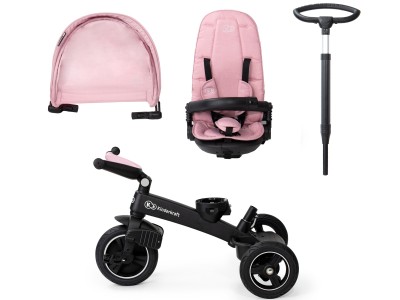 Kinderkraft Easytwist Tricycle - Mauvelous Pink | Baby Snooze