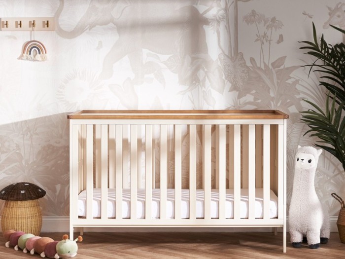 Obaby Evie Cot Bed - Cashmere | Baby Snooze