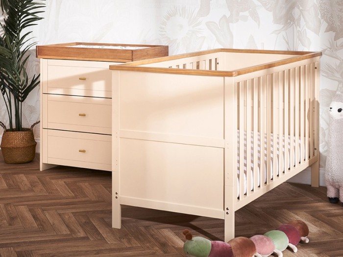 Obaby Evie 2 Piece Room Set - Cashmere | Baby Snooze