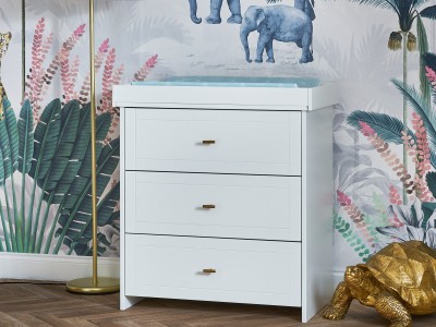 Obaby Evie Changing Unit - White | Baby Snooze