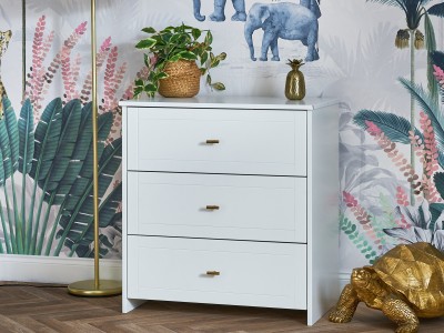 Obaby Evie Changing Unit - White | Baby Snooze