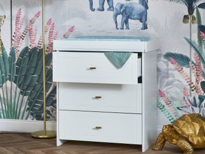 Obaby Evie Changing Unit - White | Baby Snooze