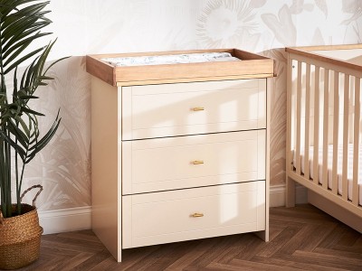 Obaby Evie Changing Unit - Cashmere | Baby Snooze