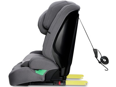 Kinderkraft SAFETY FIX 2 i-Size car seat - Grey | Baby Snooze