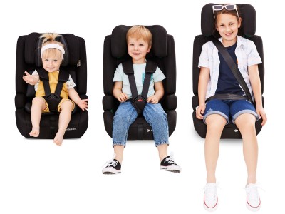 Kinderkraft SAFETY FIX 2 i-Size car seat - Grey | Baby Snooze