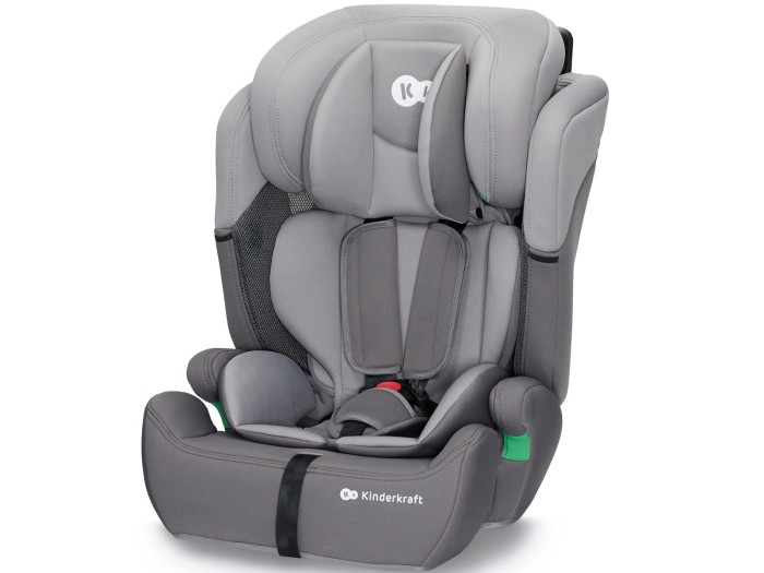 Kinderkraft COMFORT UP i-Size car seat - Grey | Baby Snooze