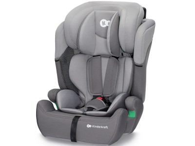 Kinderkraft COMFORT UP i-Size car seat - Grey | Baby Snooze