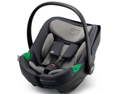 Kinderkraft I-CARE i-Size car seat - Cool Grey | Baby Snooze