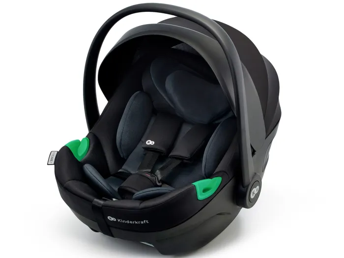 Kinderkraft I-CARE i-Size car seat - Graphite Black