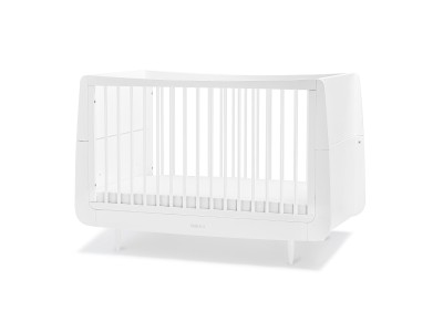 SnuzKot Skandi Cot Bed - White | Baby Snooze