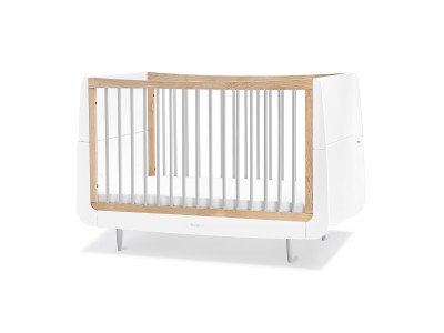 SnuzKot Skandi Cot Bed - Grey | Baby Snooze