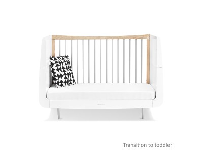 SnuzKot Skandi Cot Bed - Grey | Baby Snooze