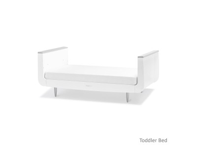 SnuzKot Skandi Cot Bed - Grey | Baby Snooze