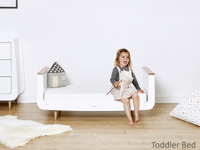 SnuzKot Skandi Cot Bed - Natural | Baby Snooze