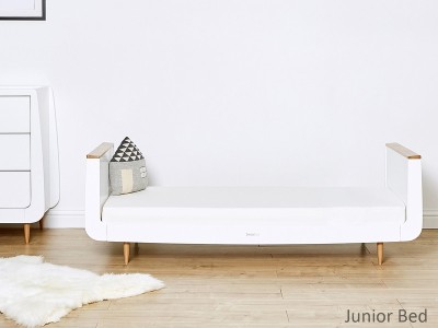 SnuzKot Skandi Cot Bed - Natural | Baby Snooze