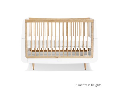 SnuzKot Skandi Cot Bed - Natural | Baby Snooze