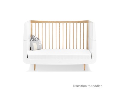 SnuzKot Skandi Cot Bed - Natural | Baby Snooze