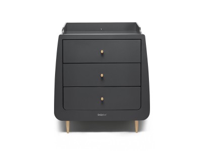 SnuzKot Skandi Changing Unit - Slate Natural | Baby Snooze