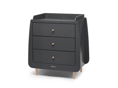 SnuzKot Skandi Changing Unit - Slate Natural | Baby Snooze