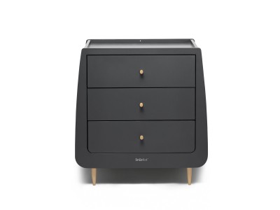 SnuzKot Skandi Changing Unit - Slate Natural | Baby Snooze