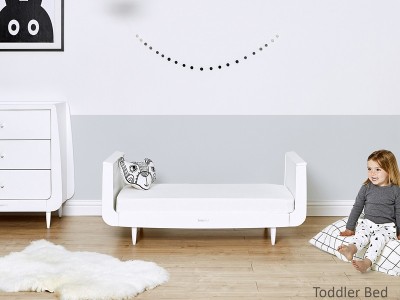 Skandi 2 Piece Nursery Furniture Set - White | SnuzKot