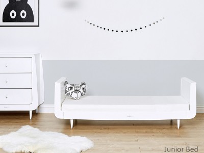 Skandi 2 Piece Nursery Furniture Set - White | SnuzKot