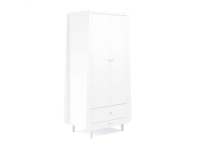 SnuzKot Skandi Wardrobe - White | Baby Snooze
