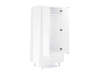 SnuzKot Skandi Wardrobe - White | Baby Snooze