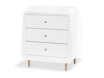 Skandi 3 Piece Nursery Furniture Set - Natural | SnuzKot