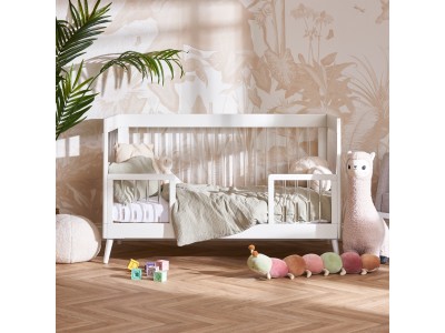 Maya 2 Piece Room Set - White with Acrylic | Obaby