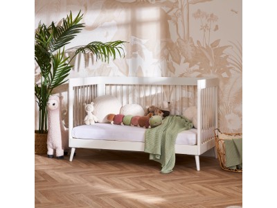 Maya 2 Piece Room Set - White with Acrylic | Obaby