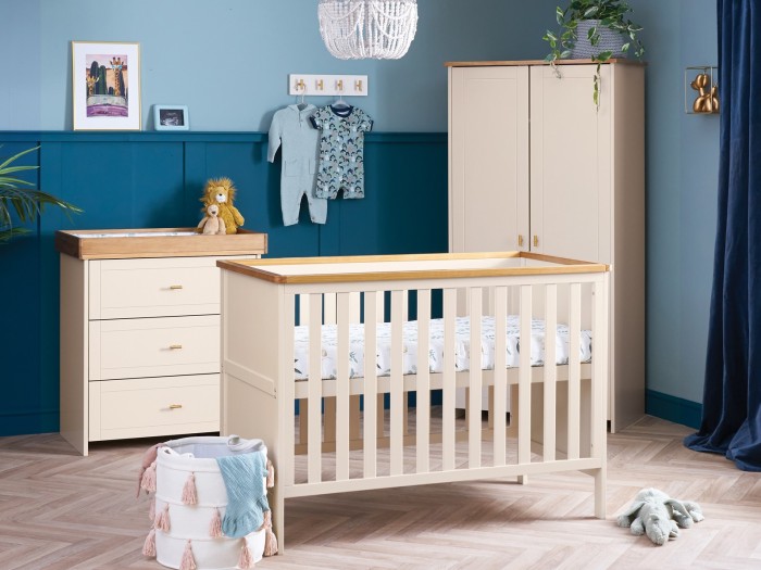 Obaby Evie Mini 3 Piece Room Set - Cashmere | Baby Snooze