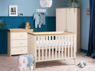 Obaby Evie Mini 3 Piece Room Set - Cashmere | Baby Snooze