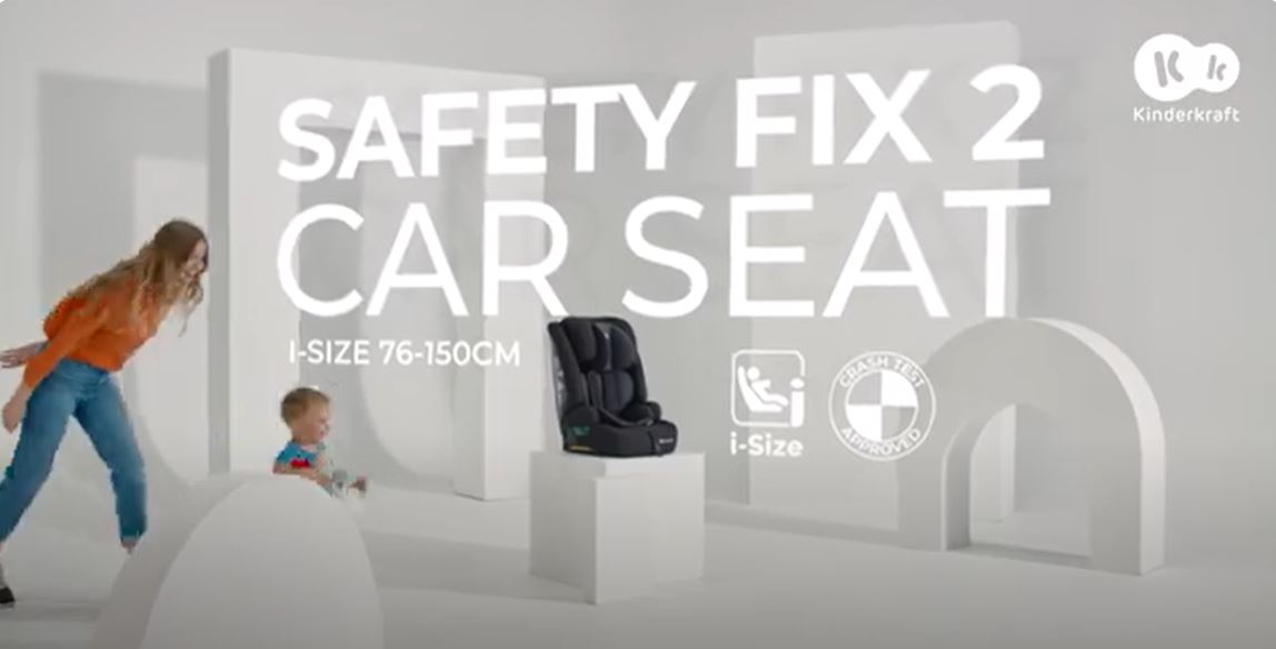 Kinderkraft SAFETY FIX 2 i-Size car seat - Black
