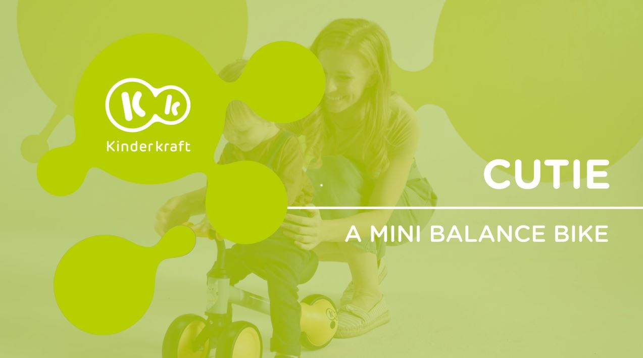 Kinderkraft Cutie mini Balance Bike - Honey