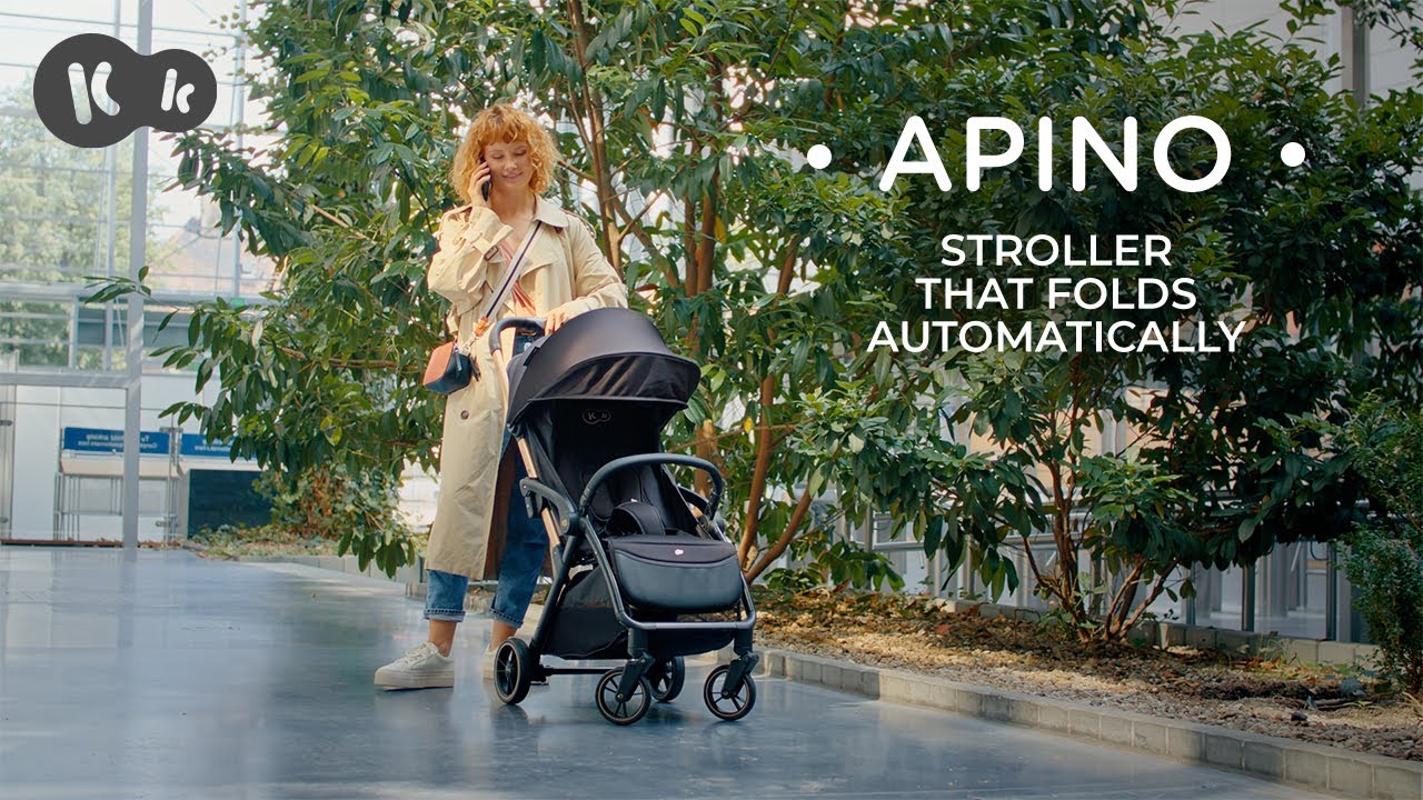 Kinderkraft Apino compact stroller - Black